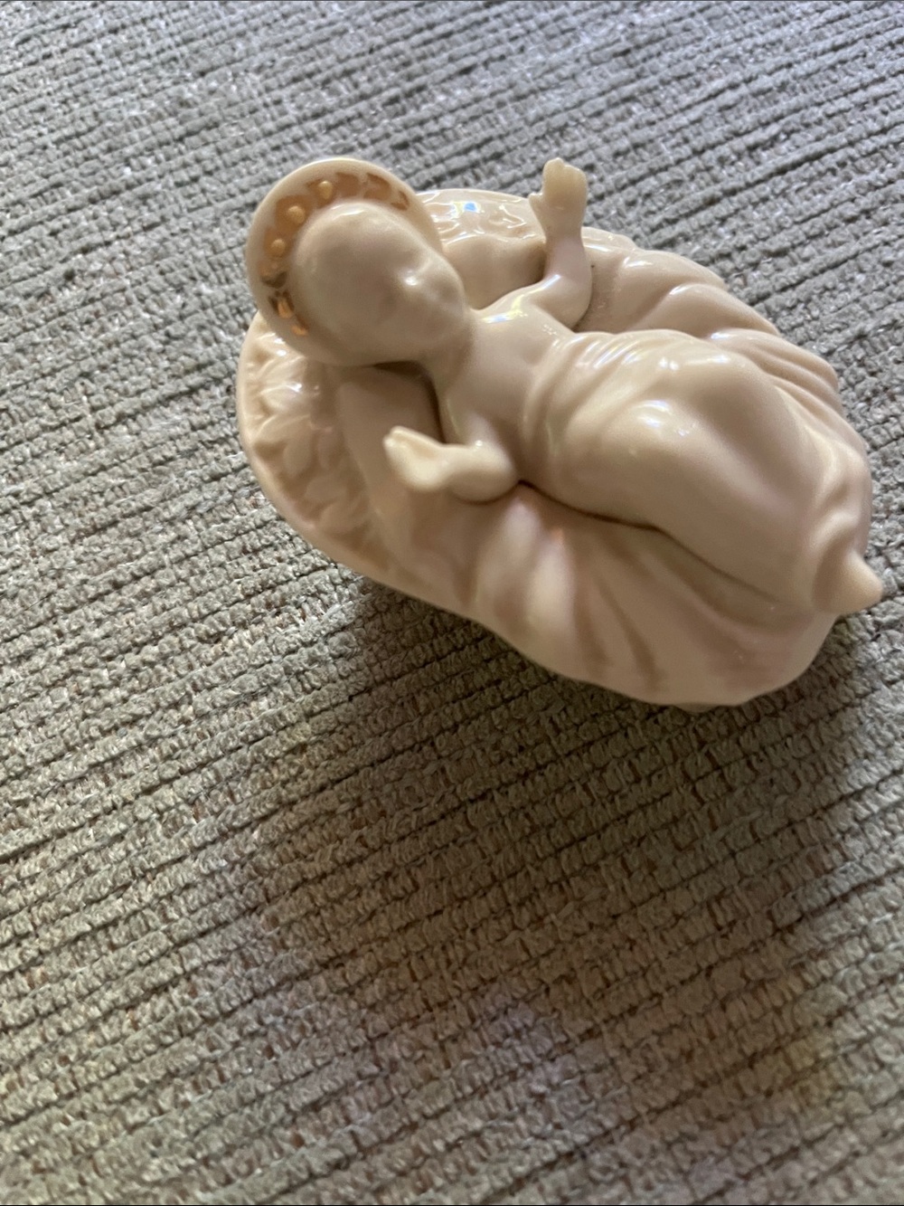 Lenox Cream Porcelain Nativity Baby Jesus Figurine